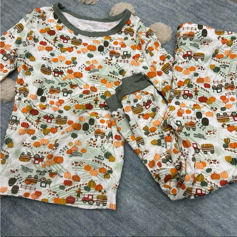Milkberry Harvest Pajama Set